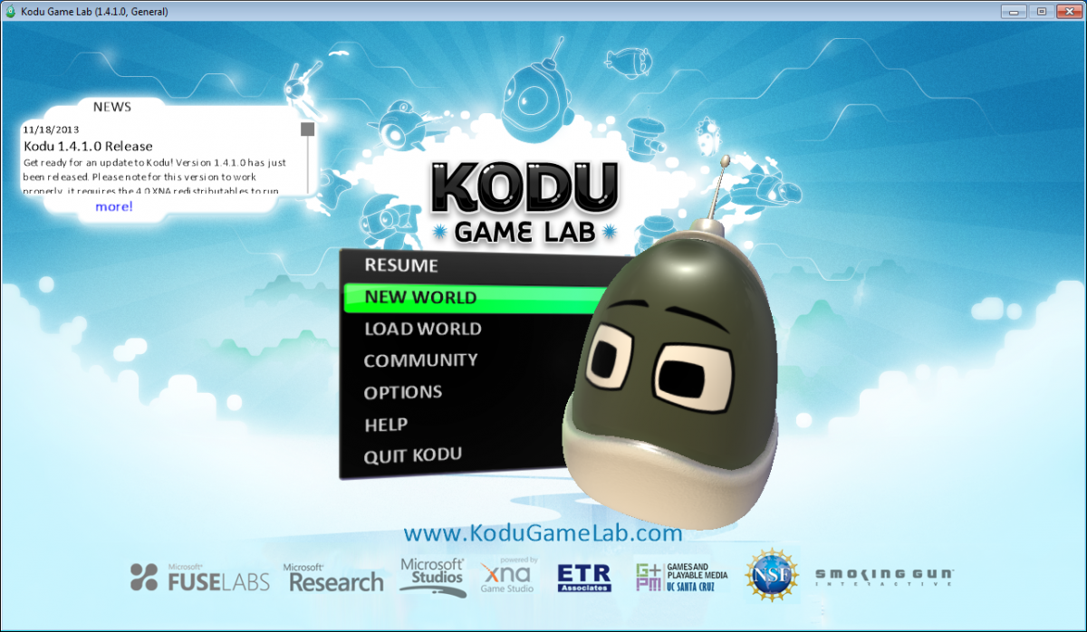 kodu lab game download